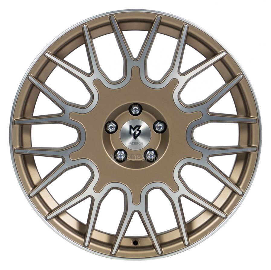 mbDESIGN<br>LV2 - Bronze hell matt poliert (19x8.5)